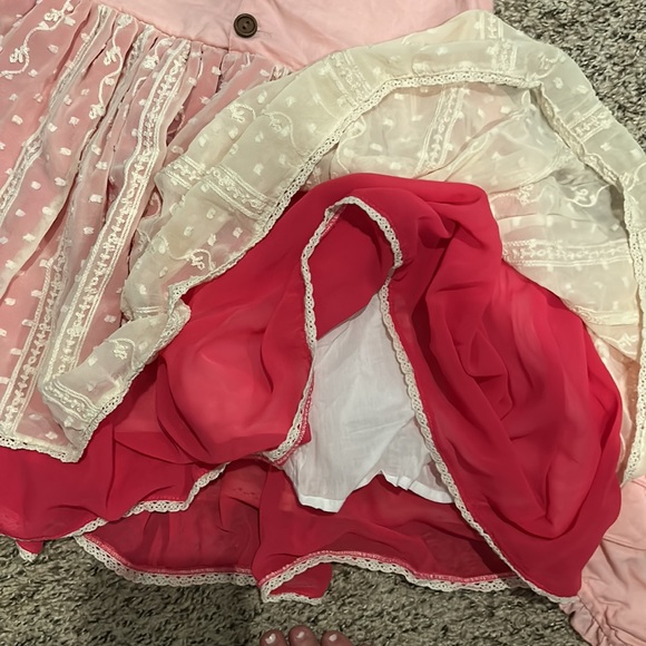 Girls 6 Girl August Girl James Art Collection Happy Day Dress Set - Pink - Picture 11 of 13